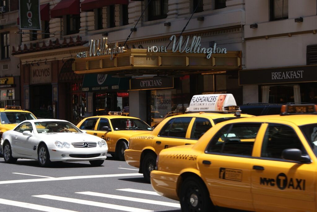 Taxi Amarelo em Nova York