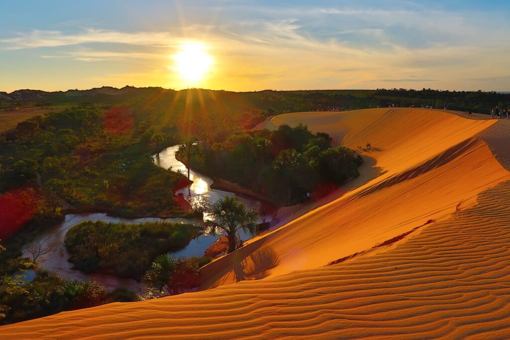 jalapon, tocantins, dunes